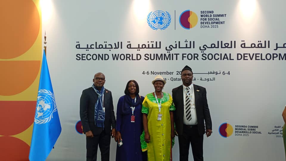 Report on the UN Summit for Social Development (4-6 November 2025) – Doha, Qatar