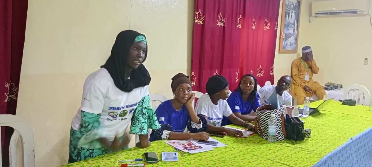 Dreams Participant talking